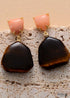 Boho Earrings, Dangle Earrings, Amythyst Tiger Eye